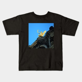 Dresden Germany sightseeing trip photography from city scape Europe trip Kids T-Shirt